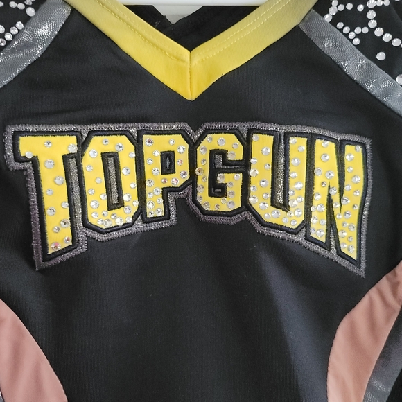 Top Gun JAGS Cheerleading Uniform - Picture 3 of 7